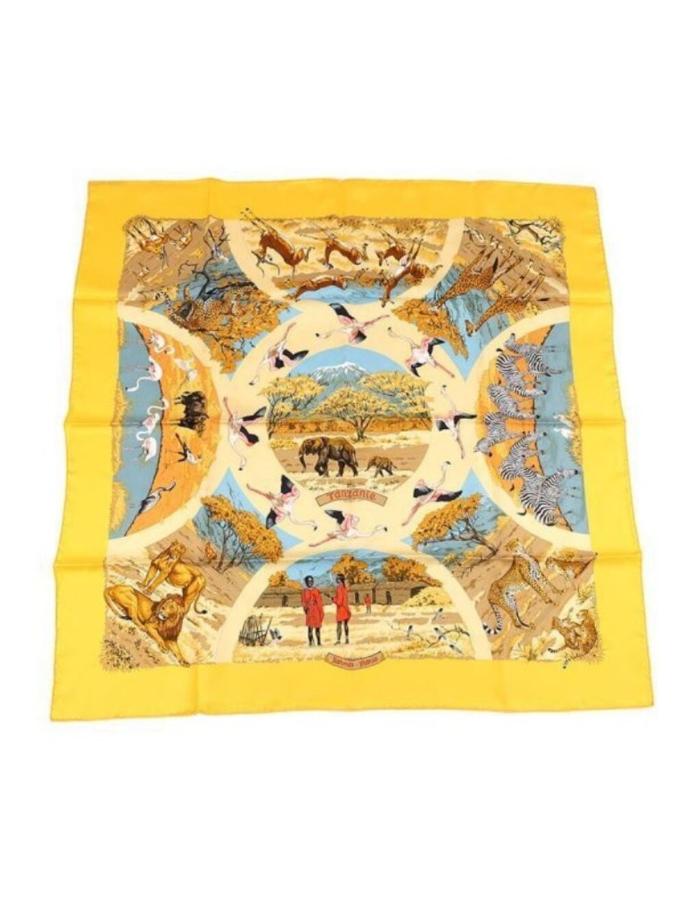 Hermes Carre 90 Tanzanie Scarf